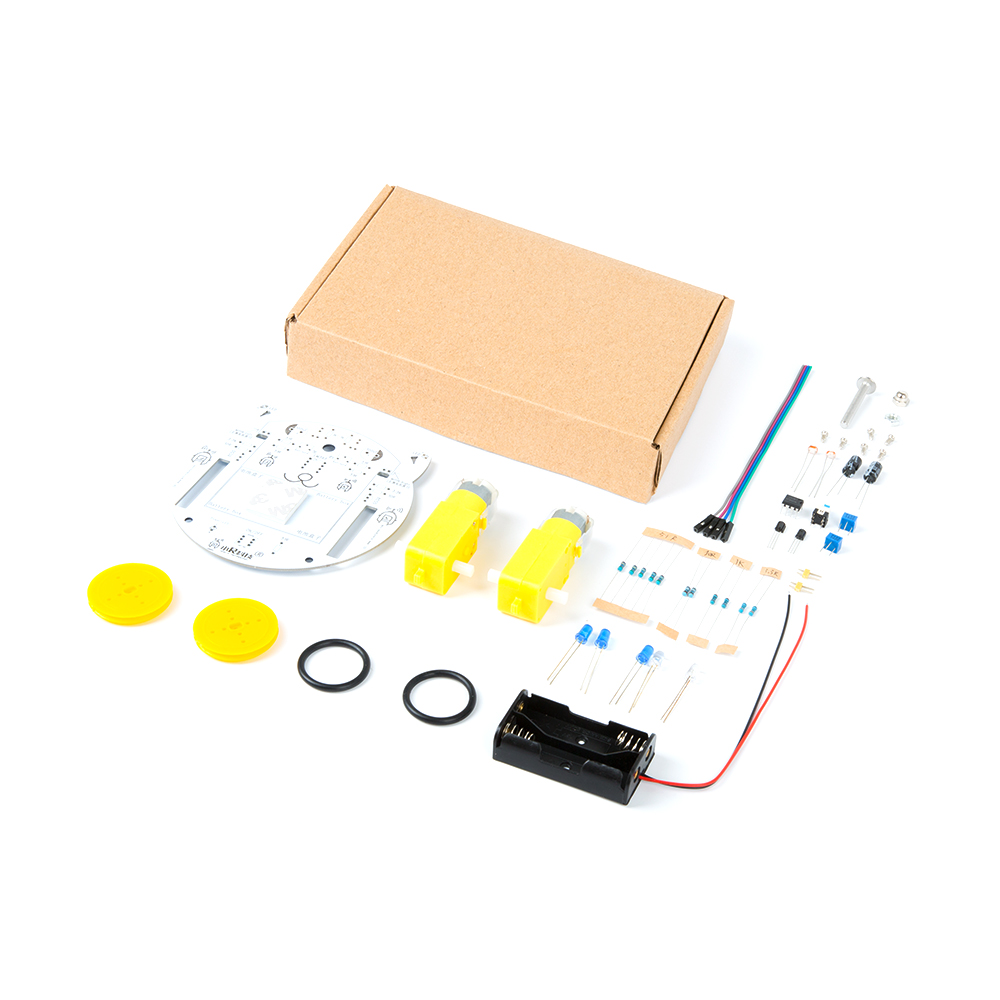 Mini Cat Tracking Robot DIY в бумажной коробке (без аккумулятора)